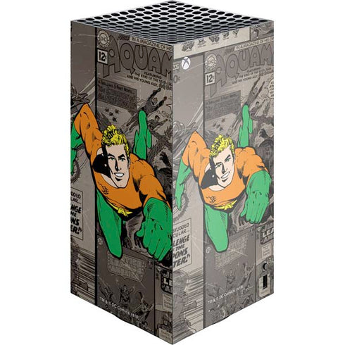 DC Comics Aquaman Classics Art XBox Series X Digital Edition Console Skin